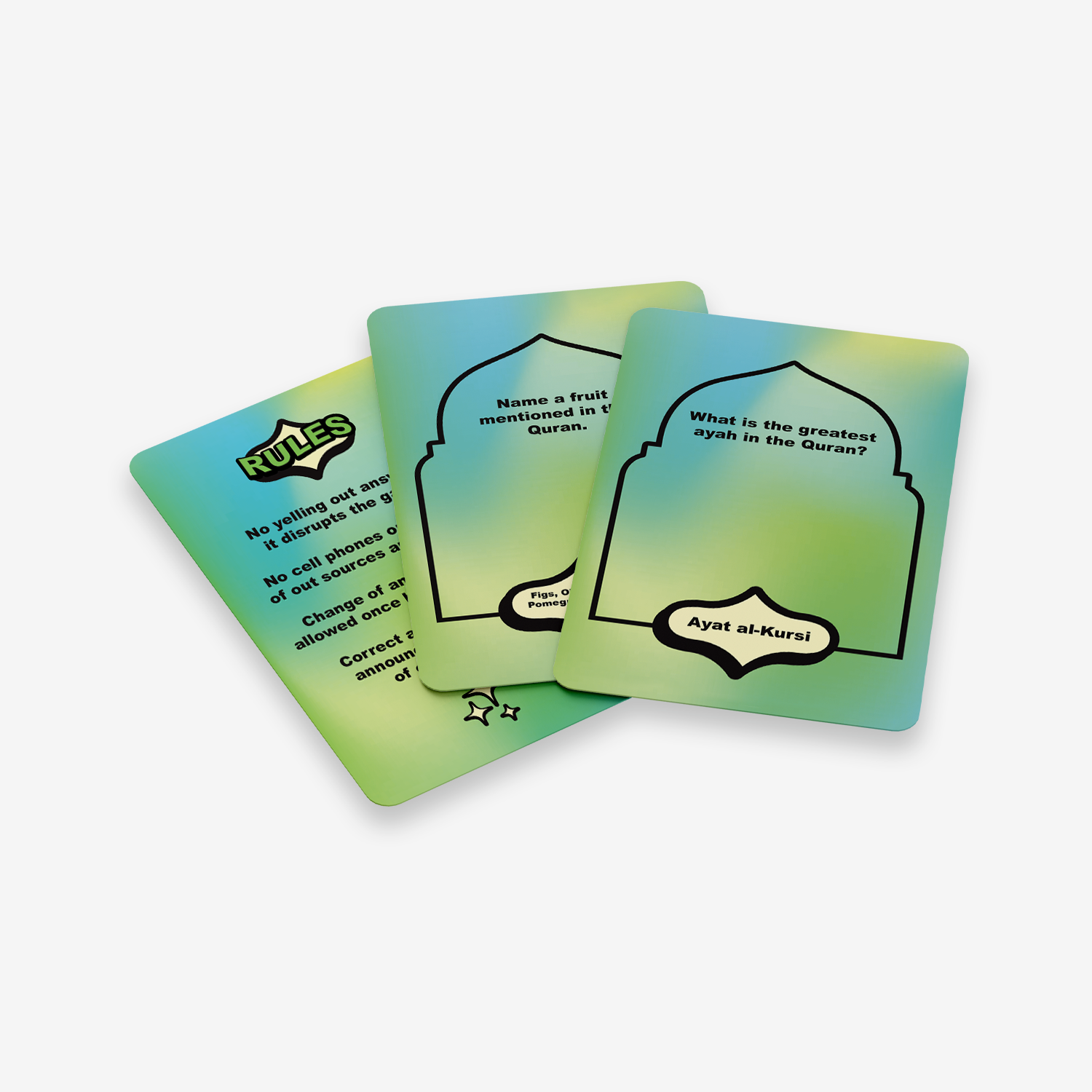 Islamic Trivia Cards