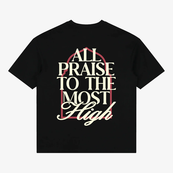 The Most High Tee - Black