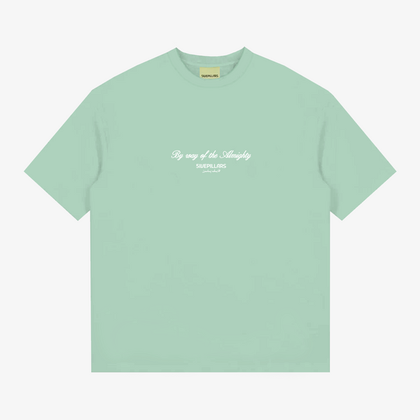 By Way of The Almighty Tee - Seafoam Green hover