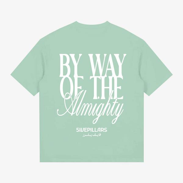 By Way of The Almighty Tee - Seafoam Green