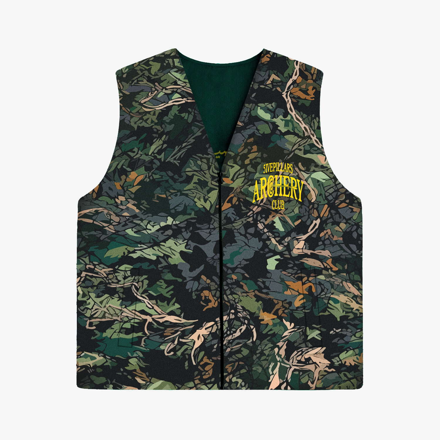 5ivepillars Archery Club Vest - Camo