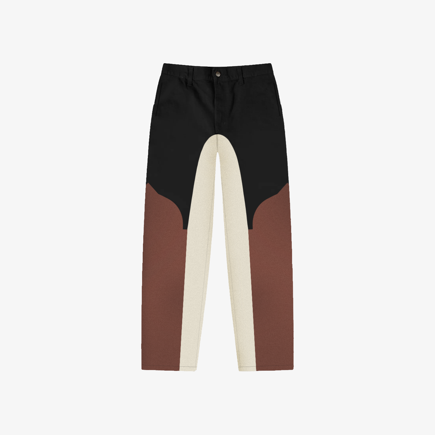 5ivepillars Arch Panel Pants - Brown