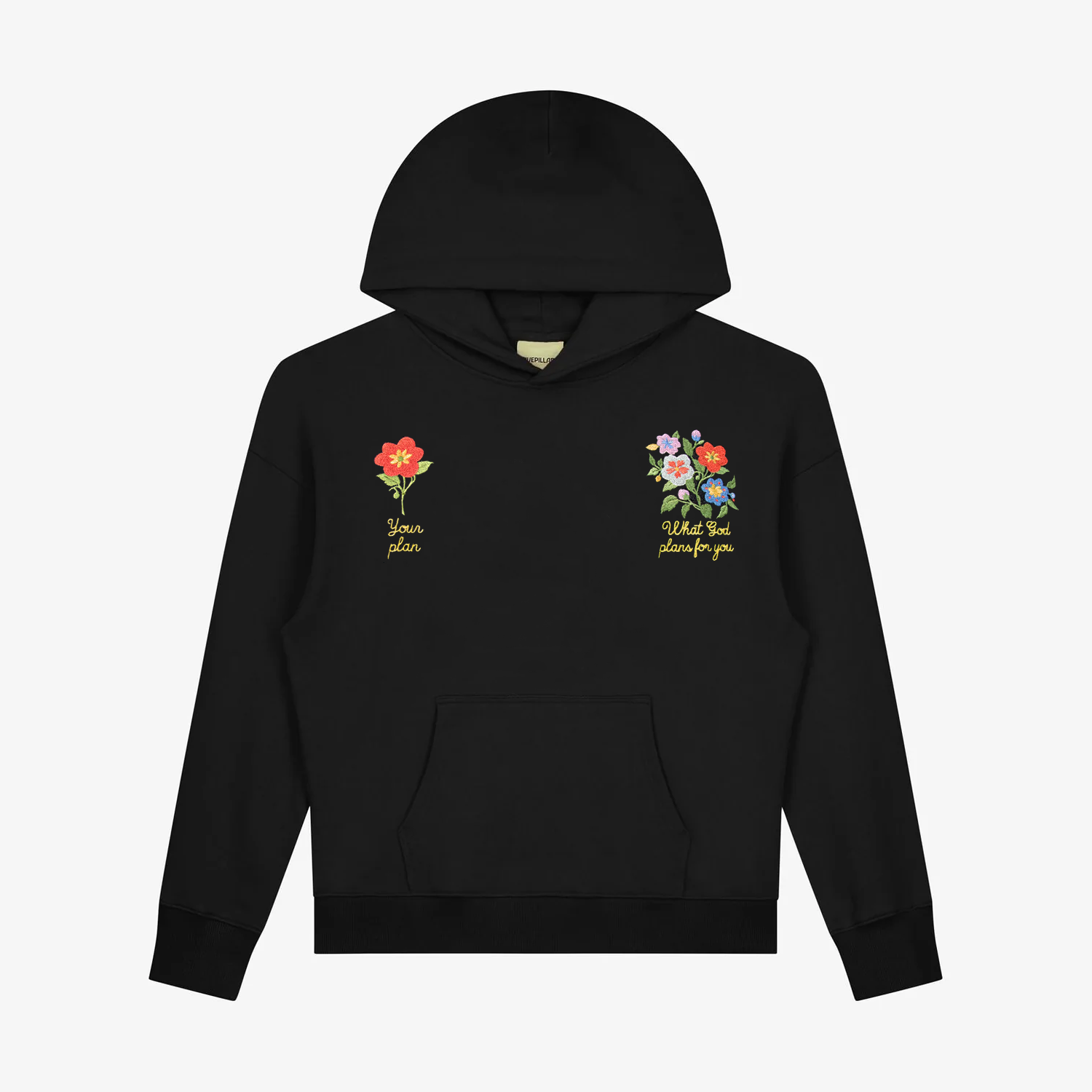 Your Plan God's Plan Hoodie - Black