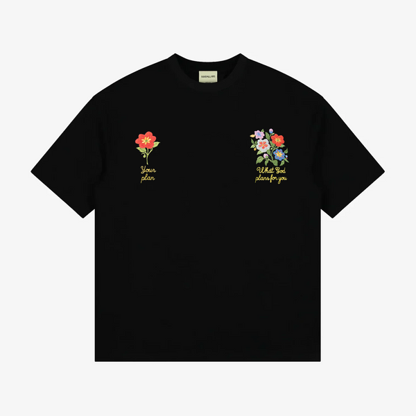 God's Plan Tee - Black